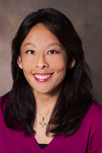 headshot of Kim M. Fujinaga, M.D.